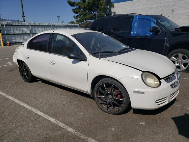 1B3ES56C35D222595 - 2005 DODGE NEON SXT WHITE photo 4