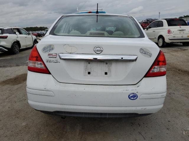 3N1BC1AP8AL376373 - 2010 NISSAN VERSA S WHITE photo 6