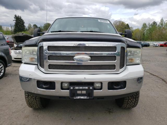 1FTWW31P66EB55105 - 2006 FORD F350 SRW SUPER DUTY WHITE photo 5