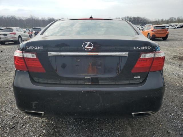 JTHCL46F595003241 - 2009 LEXUS LS 460 BLACK photo 6