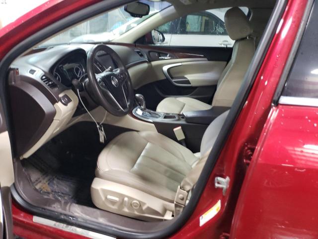 2G4GK5EX5E9299263 - 2014 BUICK REGAL RED photo 7