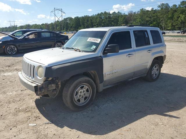 1J4NT1GA9BD117065 - 2011 JEEP PATRIOT SPORT SILVER photo 1