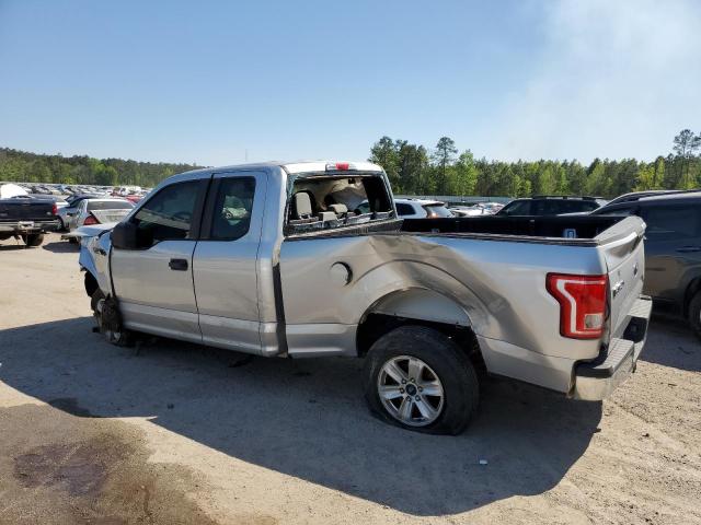 1FTEX1C89HFC78316 - 2017 FORD F150 SUPER CAB SILVER photo 2