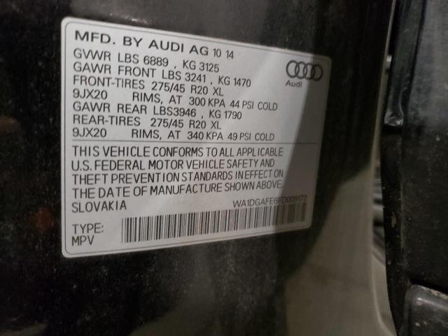 WA1DGAFE6FD009173 - 2015 AUDI Q7 PRESTIGE BLACK photo 13