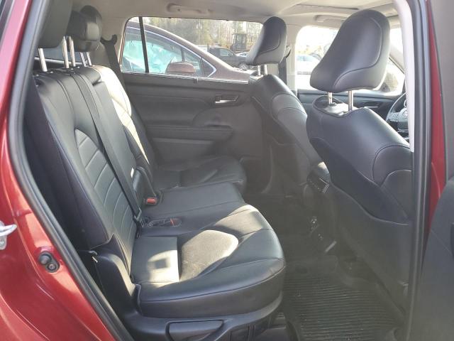 5TDGZRBH2LS508063 - 2020 TOYOTA HIGHLANDER XLE RED photo 11