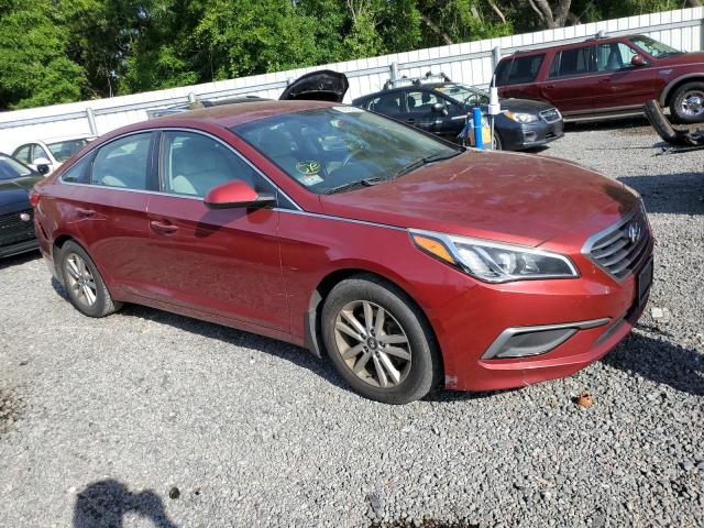 5NPE24AF3GH408418 - 2016 HYUNDAI SONATA SE BURGUNDY photo 4