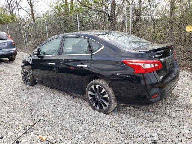 3N1AB7AP0KY246948 - 2019 NISSAN SENTRA S BLACK photo 2