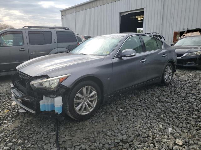 JN1BV7AR8EM701131 - 2014 INFINITI Q50 BASE GRAY photo 1