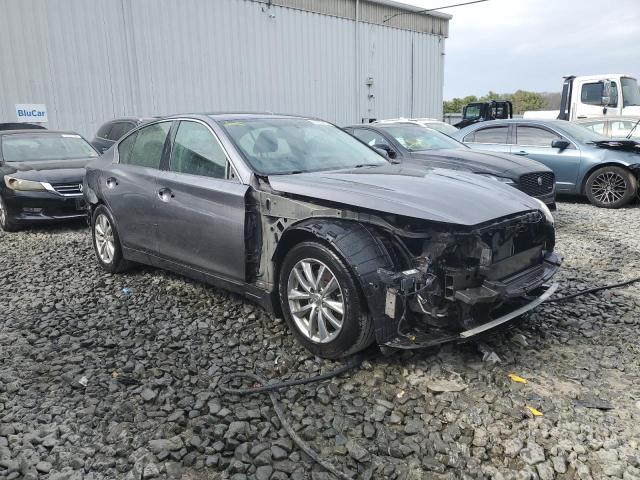 JN1BV7AR8EM701131 - 2014 INFINITI Q50 BASE GRAY photo 4