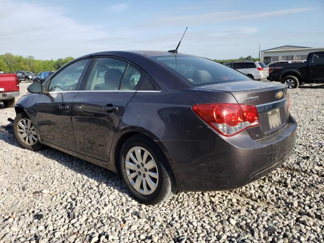 1G1PC5SH1B7143371 - 2011 CHEVROLET CRUZE LS GRAY photo 2