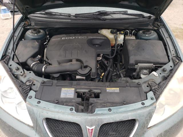 1G2ZG57B594175054 - 2009 PONTIAC G6 GREEN photo 11