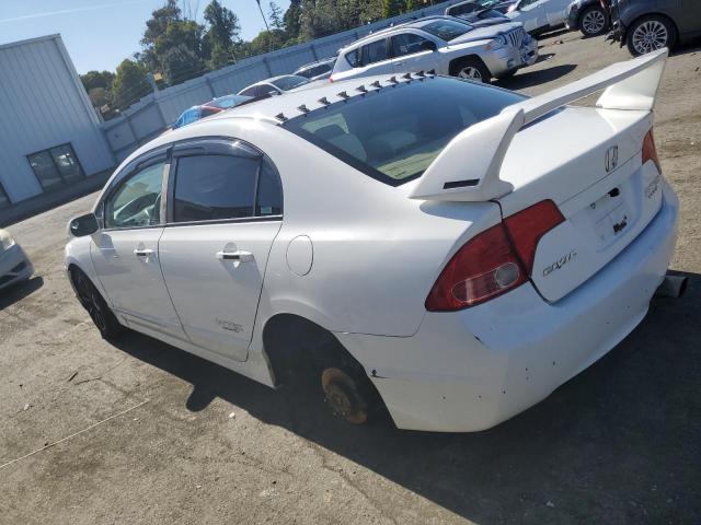 1HGFA16898L068612 - 2008 HONDA CIVIC EX WHITE photo 2