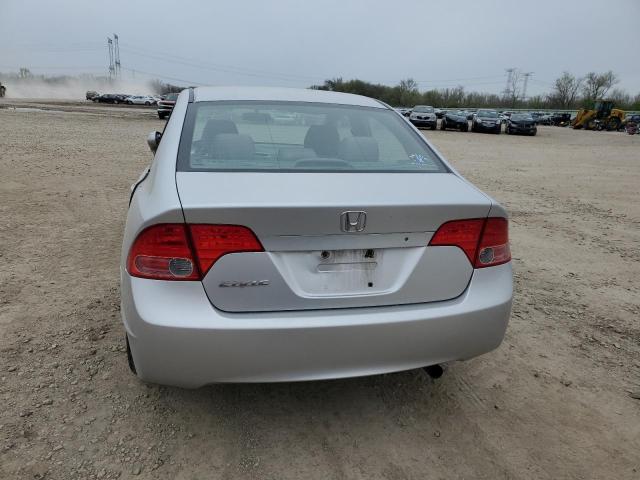 1HGFA16567L121643 - 2007 HONDA CIVIC LX SILVER photo 6