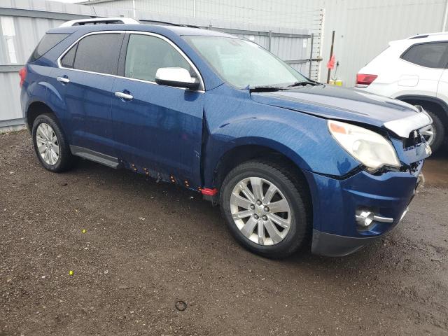 2CNFLGEY1A6252854 - 2010 CHEVROLET EQUINOX LTZ BLUE photo 4