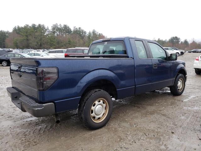 1FTEX1CM4EFA97519 - 2014 FORD F150 SUPER CAB BLUE photo 3