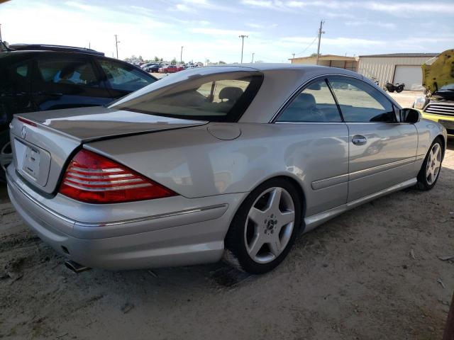 WDBPJ75J44A040375 - 2004 MERCEDES-BENZ CL 500 SILVER photo 3