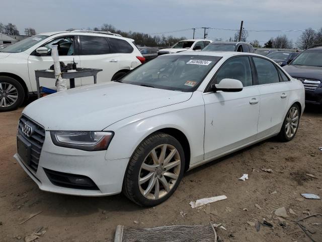 WAUFFAFL0DN036762 - 2013 AUDI A4 PREMIUM PLUS WHITE photo 1