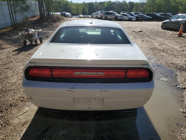 2C3CDYAG7EH306308 - 2014 DODGE CHALLENGER SXT WHITE photo 6