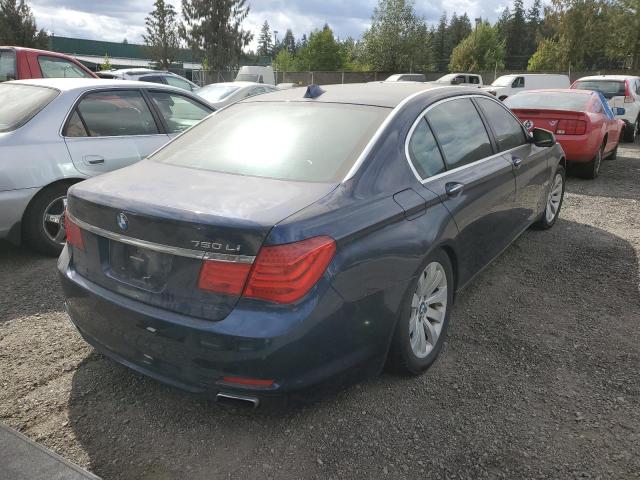 WBAKB835X9CY59971 - 2009 BMW 750 LI BLUE photo 4