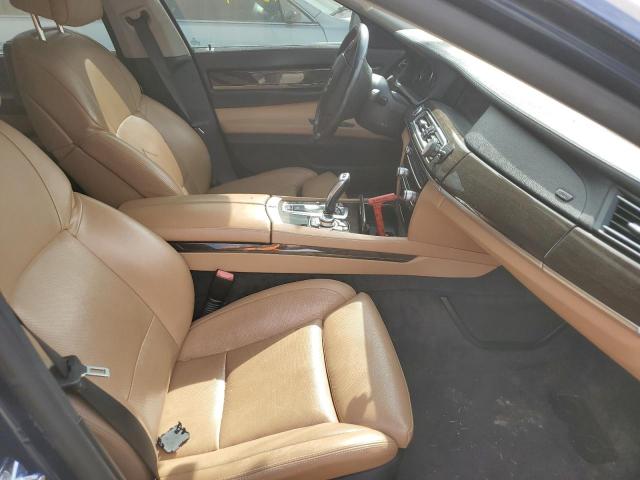 WBAKB835X9CY59971 - 2009 BMW 750 LI BLUE photo 5