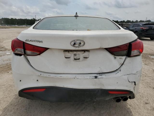 KMHDH6AE1DU016886 - 2013 HYUNDAI ELANTRA CO GS WHITE photo 6