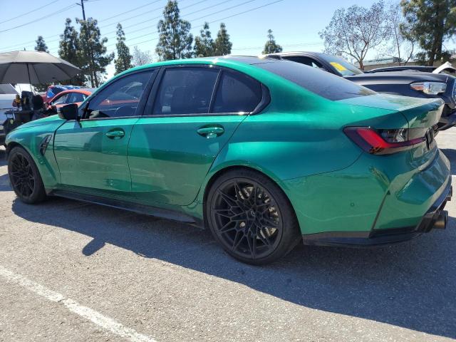 WBS43AY04RFR61948 - 2024 BMW M3 COMPETITION მწვანე ფოტო 2