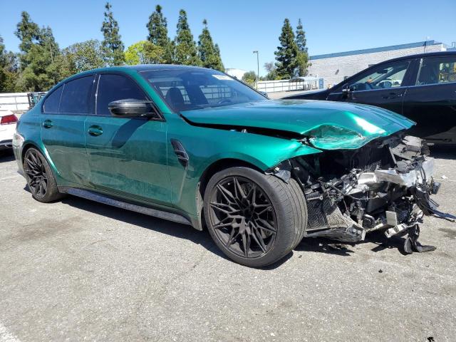 WBS43AY04RFR61948 - 2024 BMW M3 COMPETITION მწვანე ფოტო 4