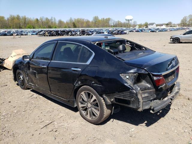 1HGCR2F82GA056314 - 2016 HONDA ACCORD EXL BLACK photo 2