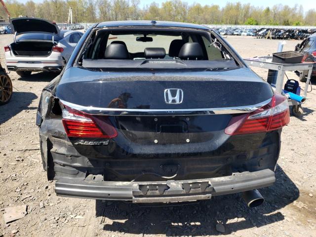 1HGCR2F82GA056314 - 2016 HONDA ACCORD EXL BLACK photo 6