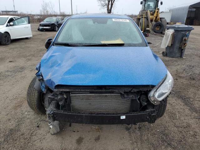 3KPF54AD6ME333708 - 2021 KIA FORTE EX BLUE photo 5