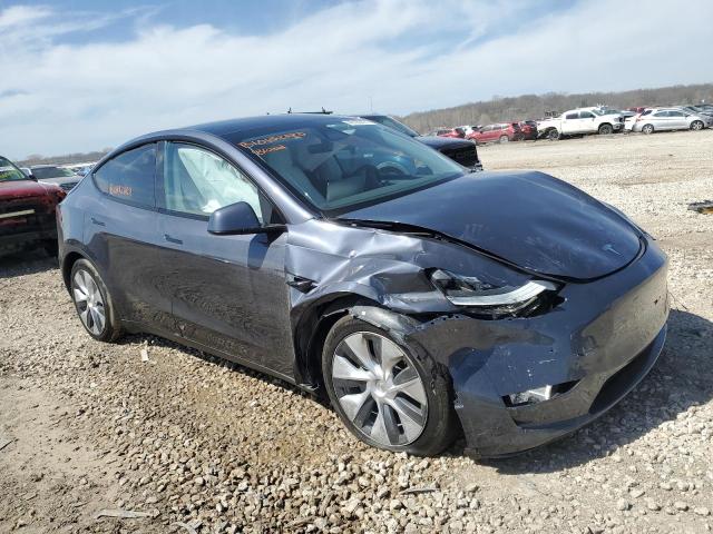 7SAYGDEE6PF868643 - 2023 TESLA MODEL Y GRAY photo 4