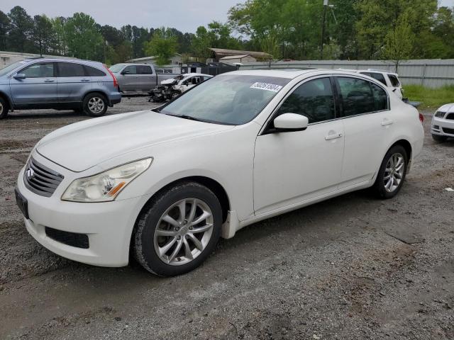 JNKCV61F29M051332 - 2009 INFINITI G37 WHITE photo 1