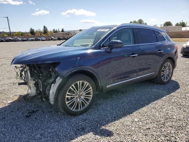 2LMPJ6LP9HBL13470 - 2017 LINCOLN MKX RESERVE BLUE photo 1