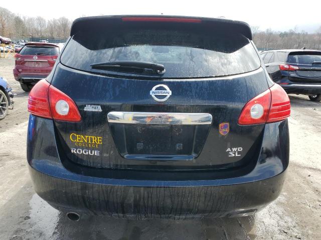 JN8AS5MV5CW377186 - 2012 NISSAN ROGUE S BLACK photo 6