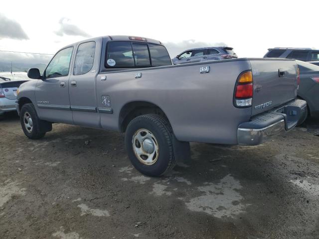 5TBRN34151S188339 - 2001 TOYOTA TUNDRA ACCESS CAB SR5 GRAY photo 2