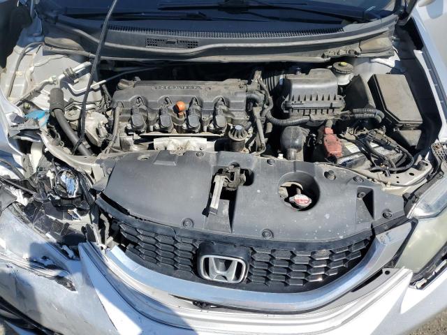 19XFB2F92EE275731 - 2014 HONDA CIVIC EXL SILVER photo 11