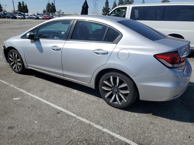 19XFB2F92EE275731 - 2014 HONDA CIVIC EXL SILVER photo 2