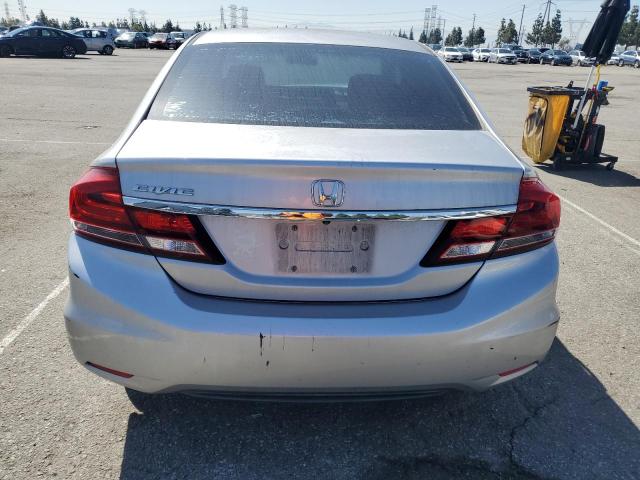 19XFB2F92EE275731 - 2014 HONDA CIVIC EXL SILVER photo 6