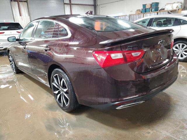 1G1ZG5ST3MF033058 - 2021 CHEVROLET MALIBU RS 勃艮第红 照片 2