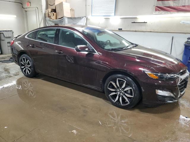 1G1ZG5ST3MF033058 - 2021 CHEVROLET MALIBU RS 勃艮第红 照片 4