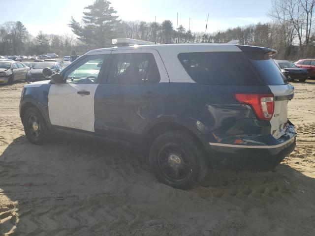 1FM5K8ARXHGA37521 - 2017 FORD EXPLORER POLICE INTERCEPTOR 双色 照片 2