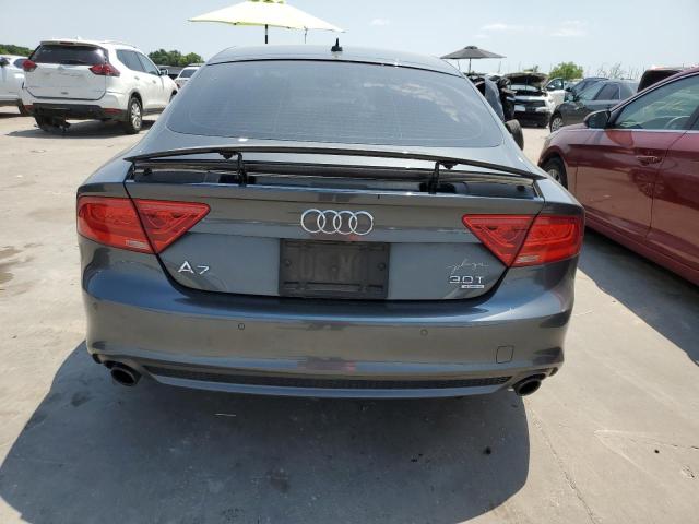 WAU2GAFC3DN054877 - 2013 AUDI A7 PRESTIGE GRAY photo 6