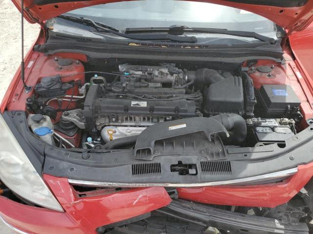 KMHDC8AEXAU061069 - 2010 HYUNDAI ELANTRA TO GLS RED photo 12