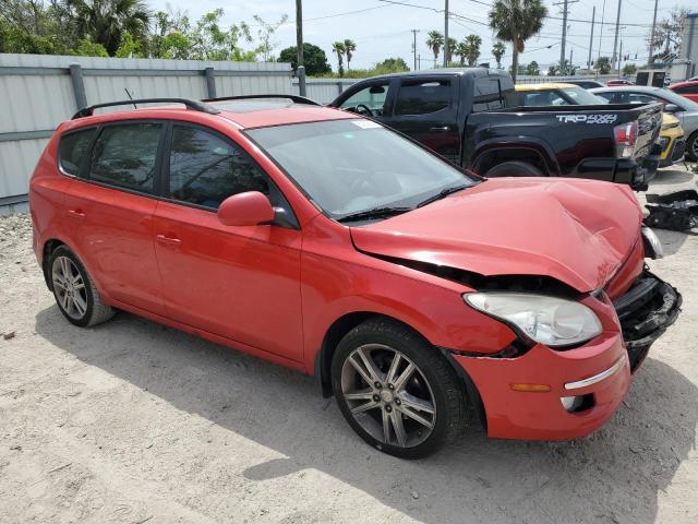 KMHDC8AEXAU061069 - 2010 HYUNDAI ELANTRA TO GLS RED photo 4