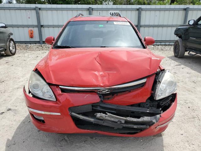 KMHDC8AEXAU061069 - 2010 HYUNDAI ELANTRA TO GLS RED photo 5