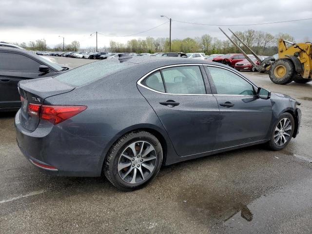 19UUB1F3XFA030307 - 2015 ACURA TLX GRAY photo 3