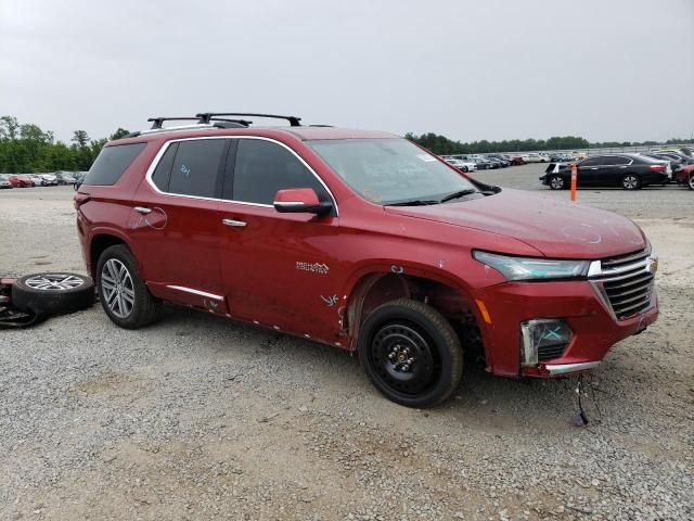 1GNEVNKWXPJ218626 - 2023 CHEVROLET TRAVERSE HIGH COUNTRY RED photo 4