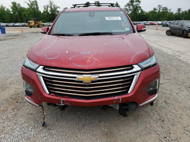 1GNEVNKWXPJ218626 - 2023 CHEVROLET TRAVERSE HIGH COUNTRY RED photo 5