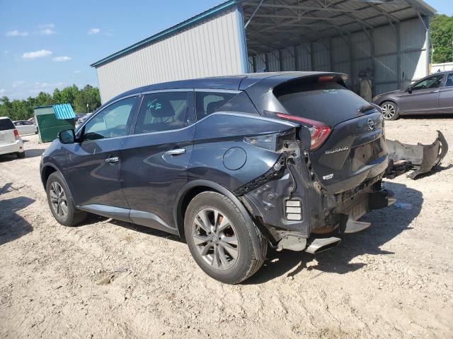 5N1AZ2MG7FN271075 - 2015 NISSAN MURANO S BLUE photo 2