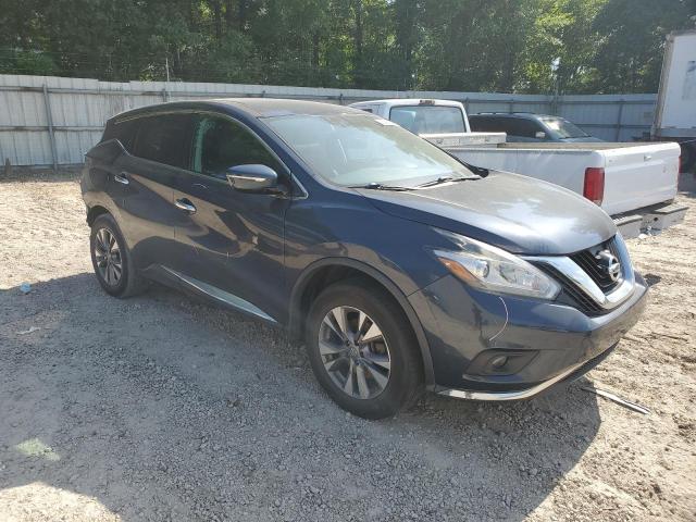 5N1AZ2MG7FN271075 - 2015 NISSAN MURANO S BLUE photo 4